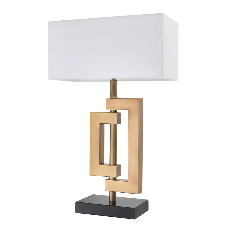 Table Lamp Leroux Antique brass | granite base
