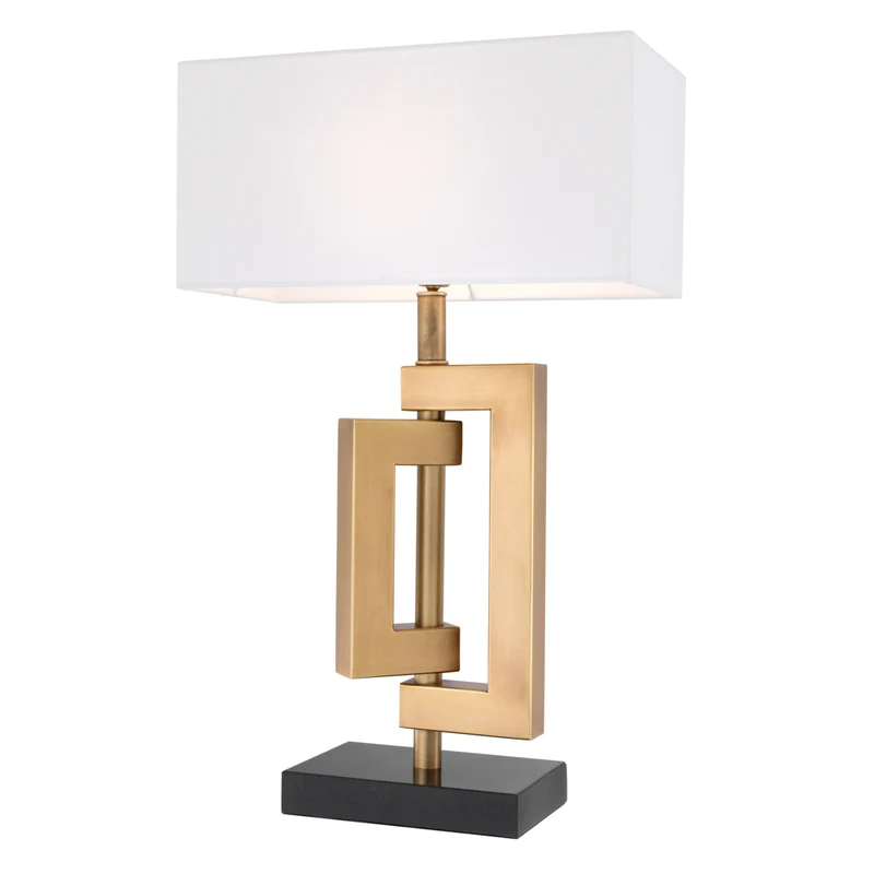 Table Lamp Leroux Antique brass | granite base