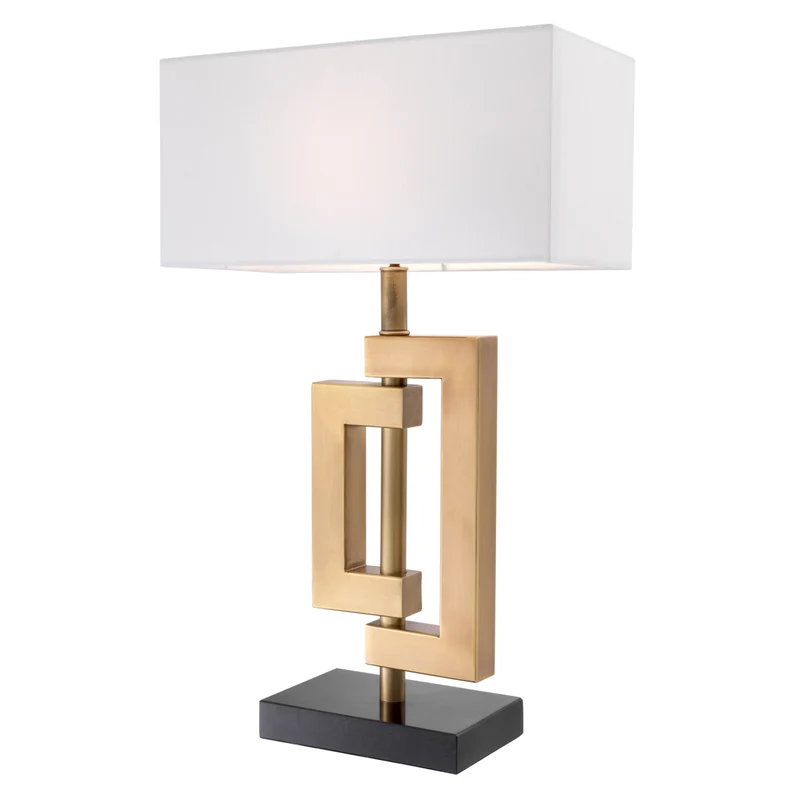 Table Lamp Leroux Antique brass | granite base