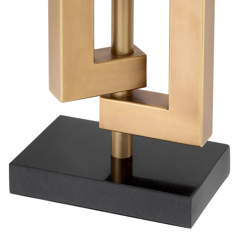 Table Lamp Leroux Antique brass | granite base