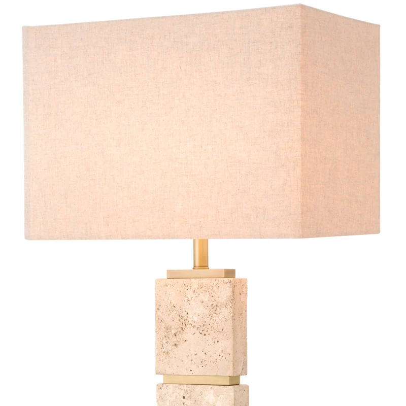Floor Lamp Newton Travertine