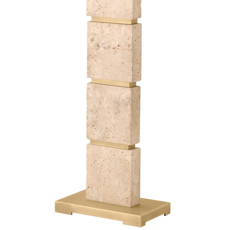 Floor Lamp Newton Travertine