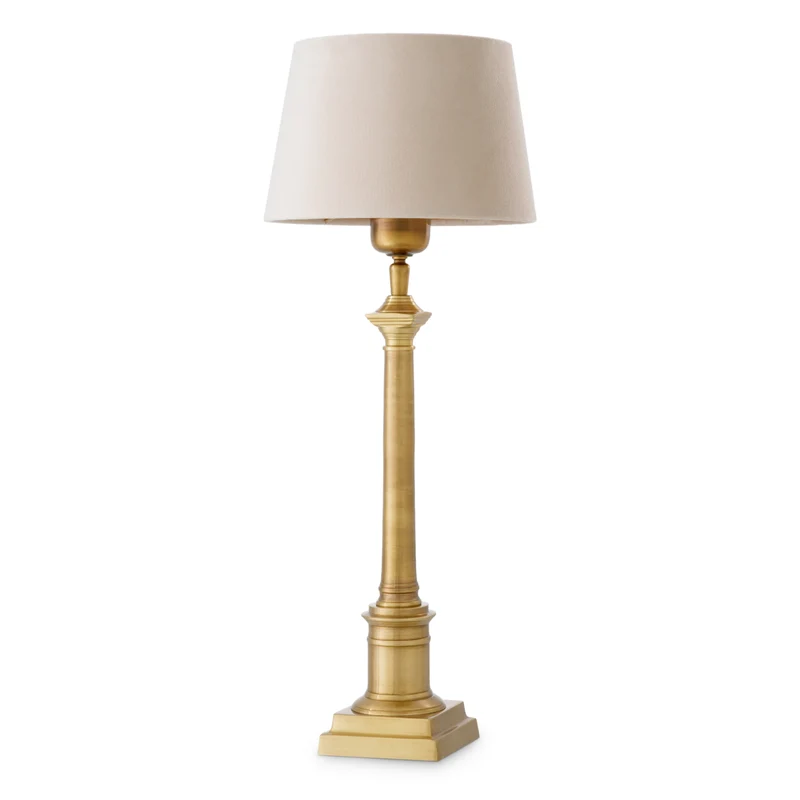 Table Lamp Cologne S Antique Brass