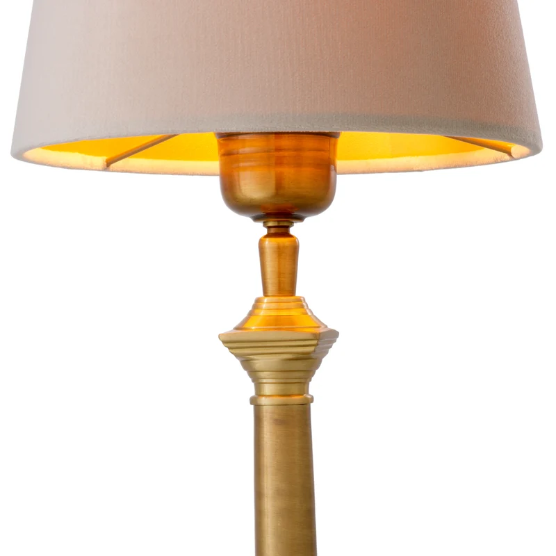 Table Lamp Cologne S Antique Brass