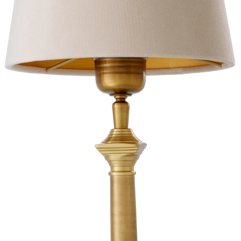 Table Lamp Cologne S Antique Brass