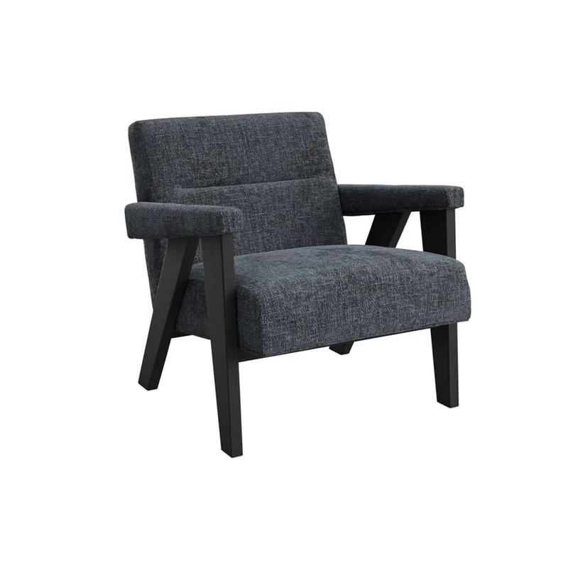 Abel Coal and Black Chair