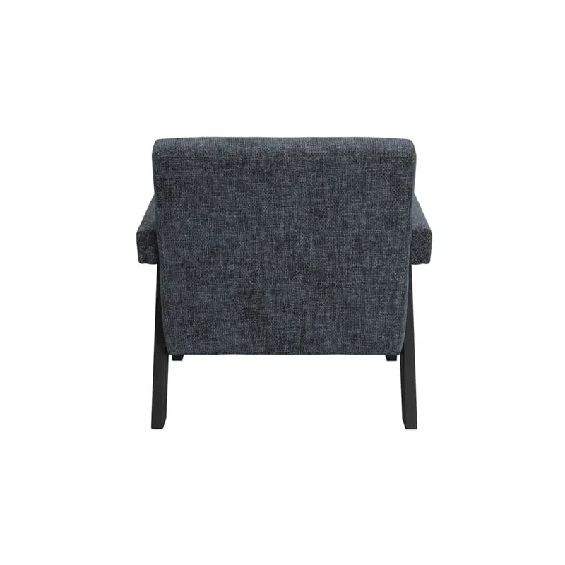 Abel Coal and Black Chair