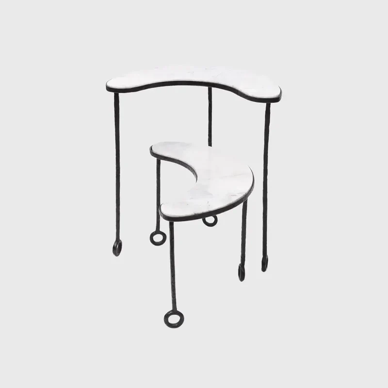 Marais Bronze Tables – SALE PAIR