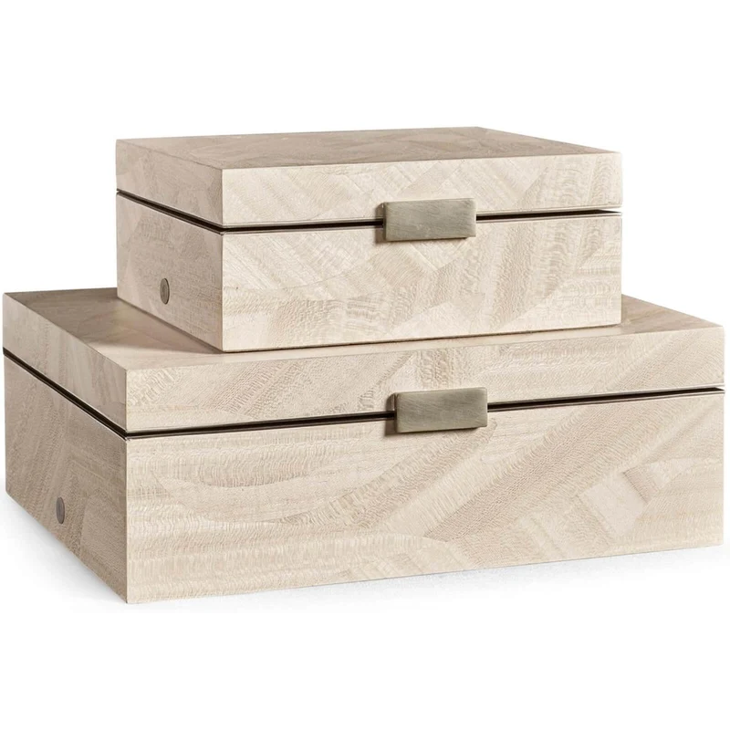 Tidepool Rectangular Boxes - Set of 2