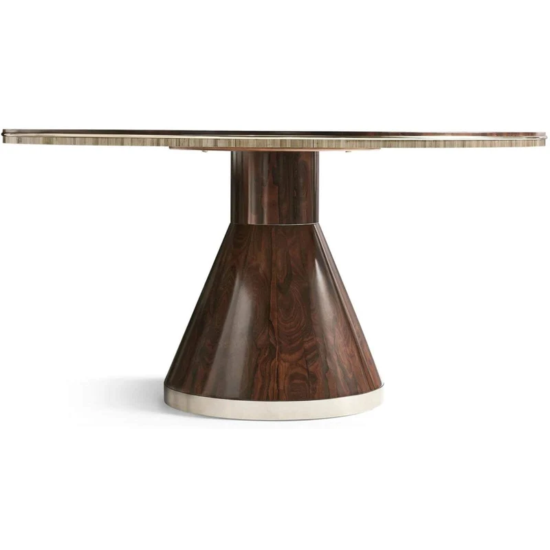 Terra Ziricote Round Dining Table - 152cm