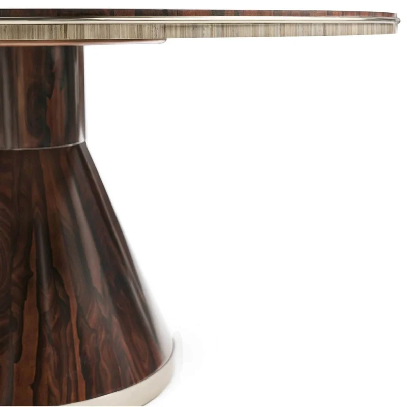 Terra Ziricote Round Dining Table - 152cm