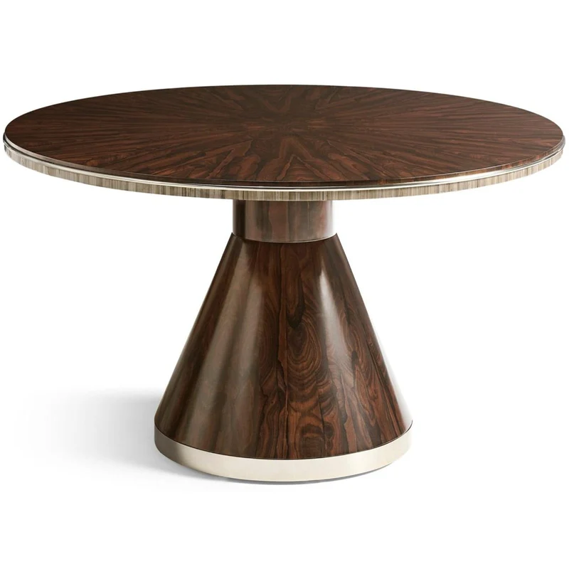 Terra Ziricote Round Dining Table - 122cm