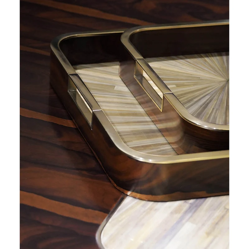 Terra Rectangular Tray - Set of 2