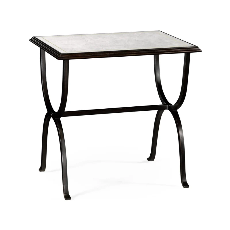 Horseshoe Side Table in Bronze