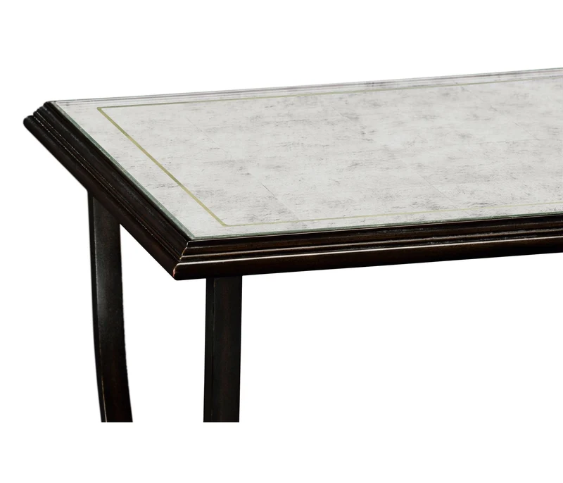 Horseshoe Side Table in Bronze
