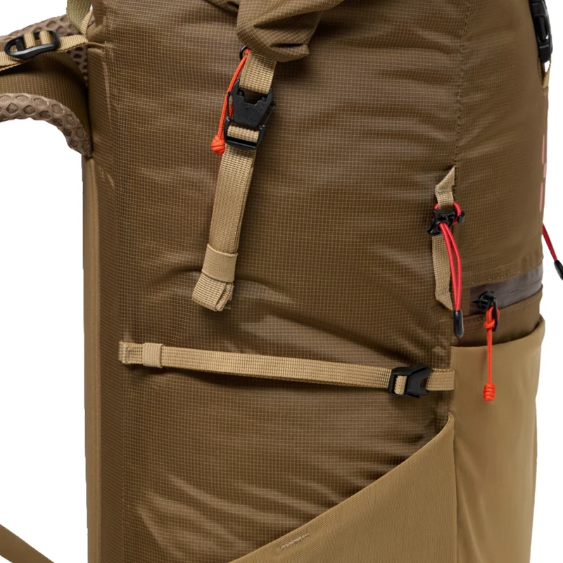 Haglöfs Magma Roll-top 40 WR - Mochila de senderismo 52 cm (teak brown/oak brown)