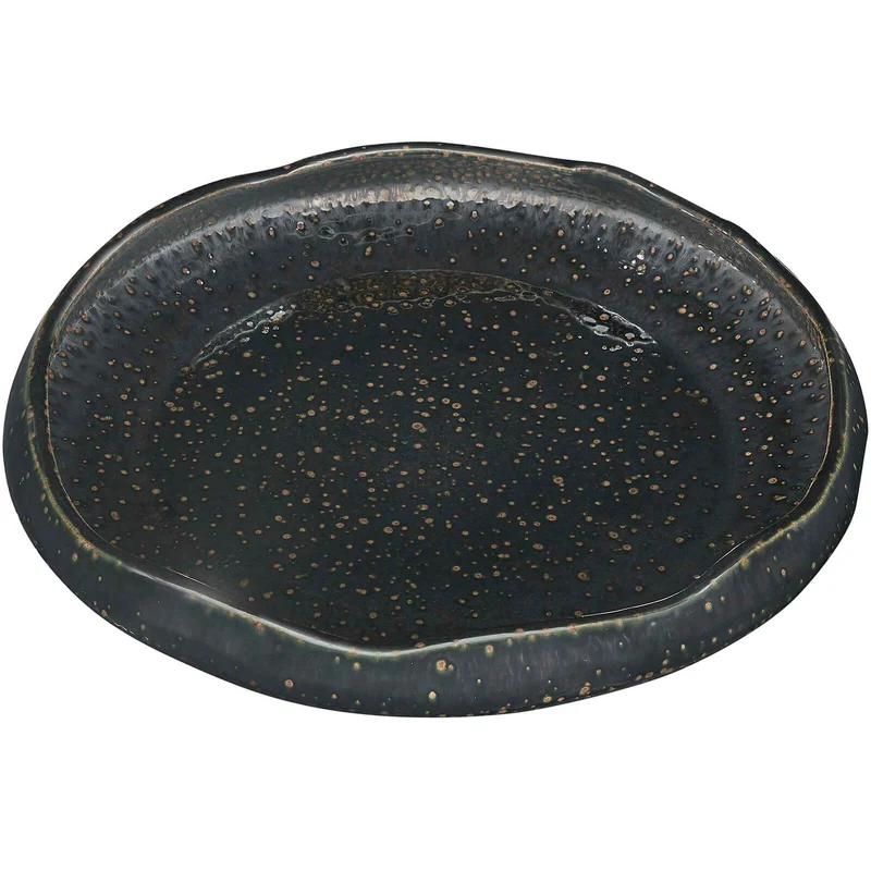 Stardust Ripple Indoor-Outdoor Bowl in Black