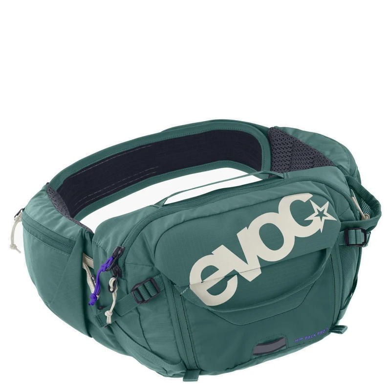 Evoc Hip Pack Pro 3 Hydration 1.5L - Riñonera 28 cm (bottle green)