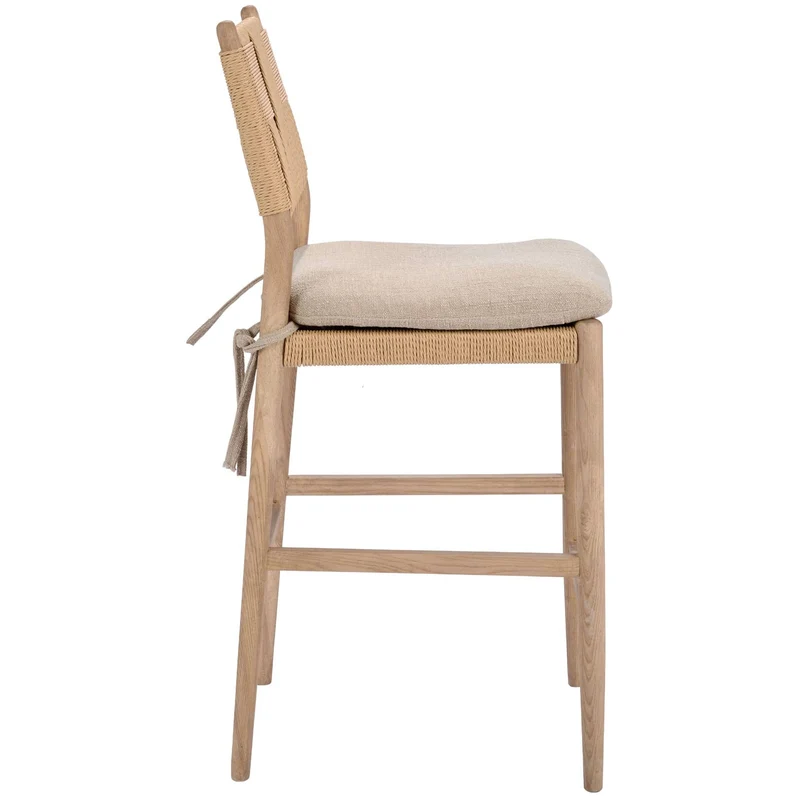 Radford Counter Stool with Fabric Seat Cusion