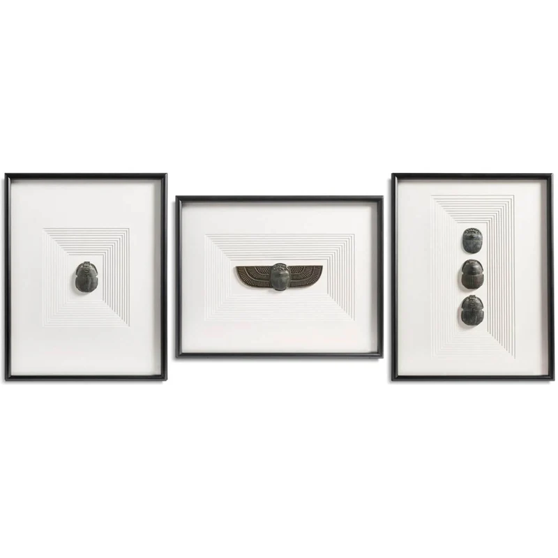 Symbols of Renewal Shadow Boxes - Set of 3