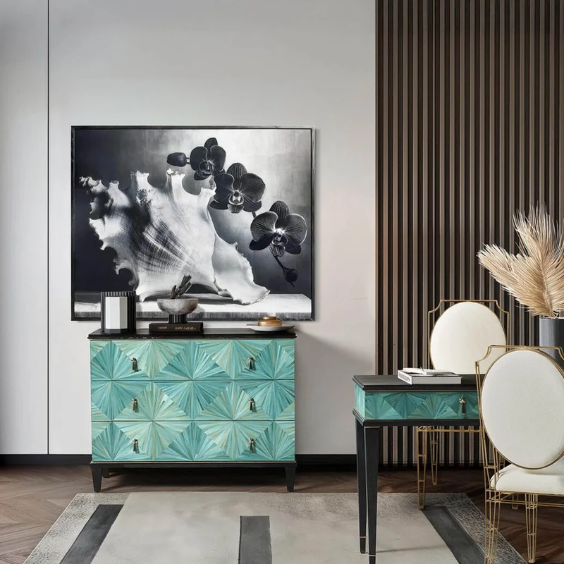 Silver Conch Photography Print
