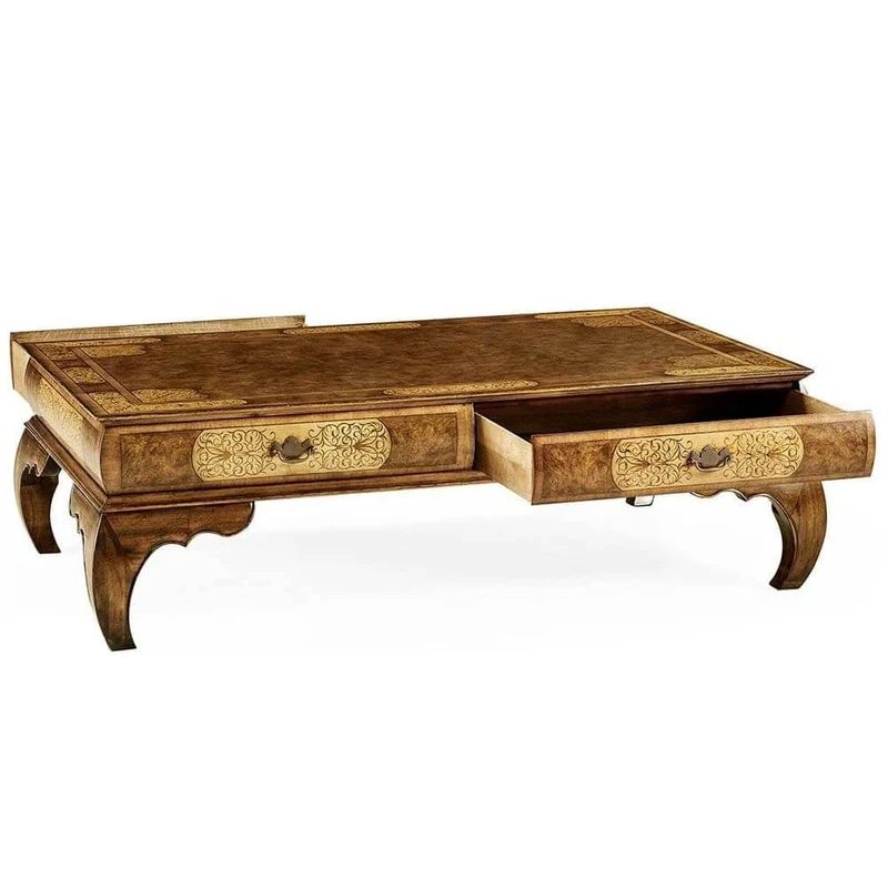 Seaweed Marquetry Coffee Table