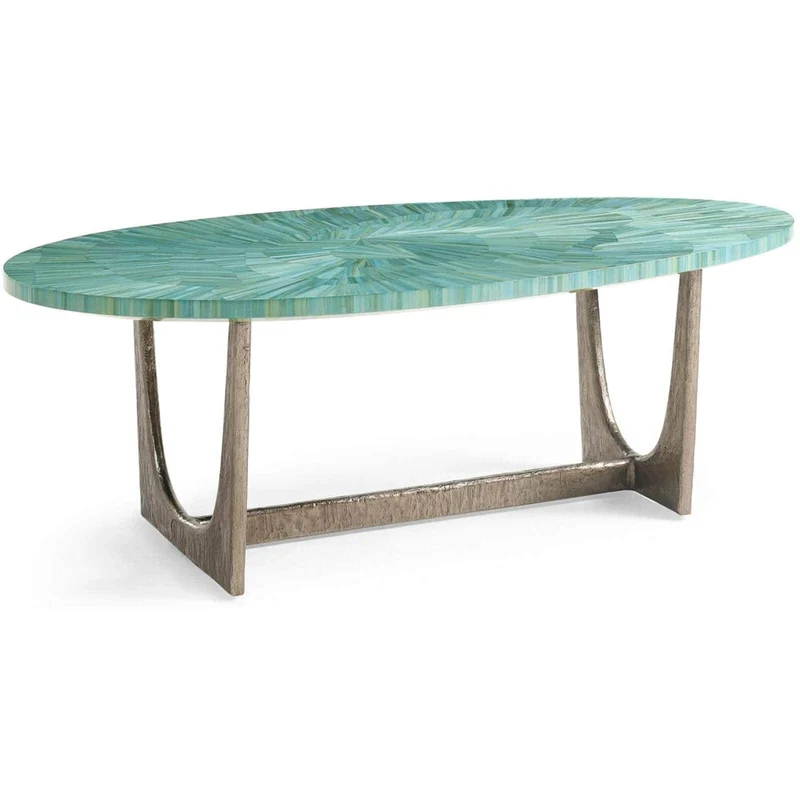 Seaglass Oval Coffee Table