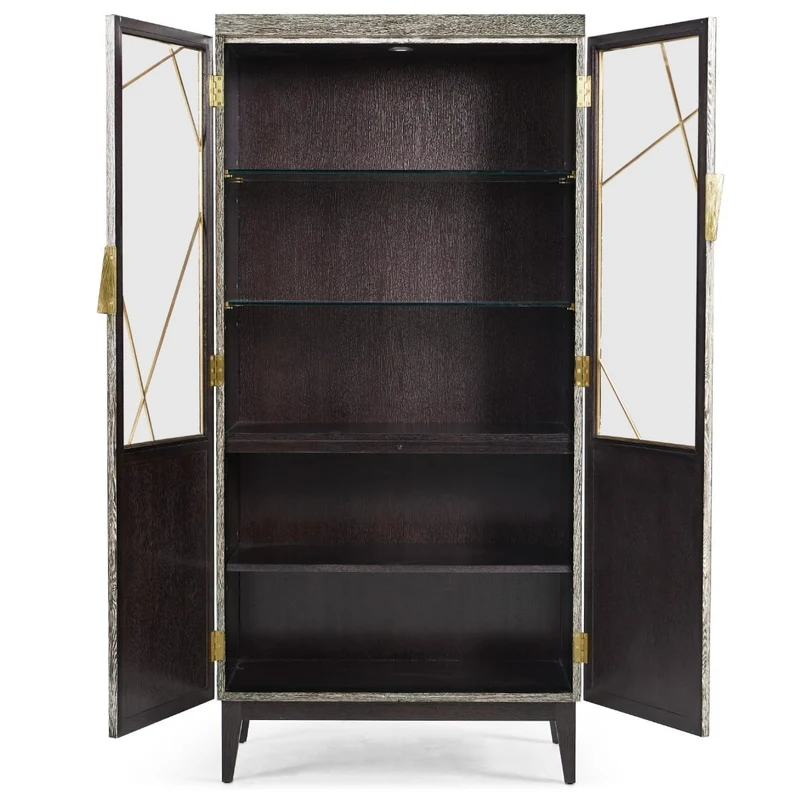 Geometric Display Cabinet