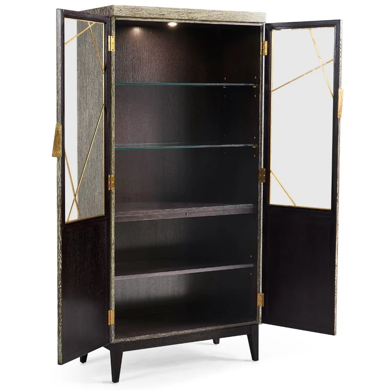 Geometric Display Cabinet