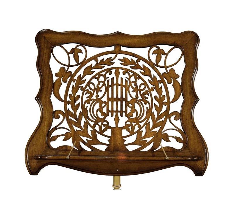 Fretwork Walnut Adjustable Music Stand