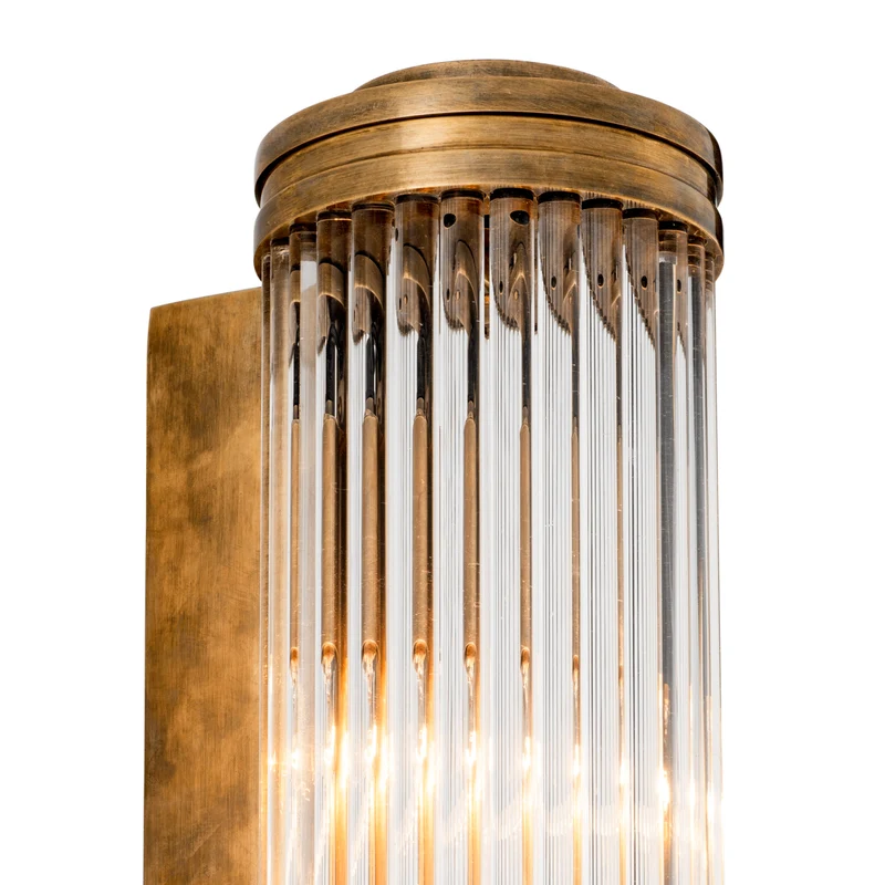 Wall Lamp Gascogne L - Vintage Brass Finish