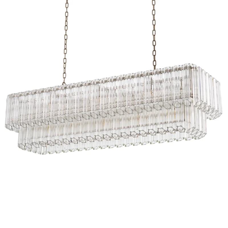 Chandelier Vittoria rectangular