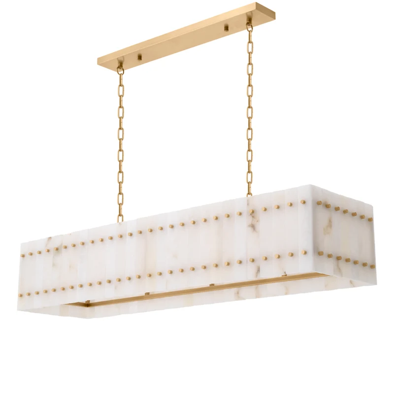 Chandelier Ruby rectangular