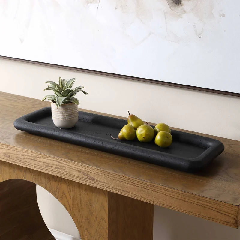 Shadowline Indoor-Outdoor Black Tray