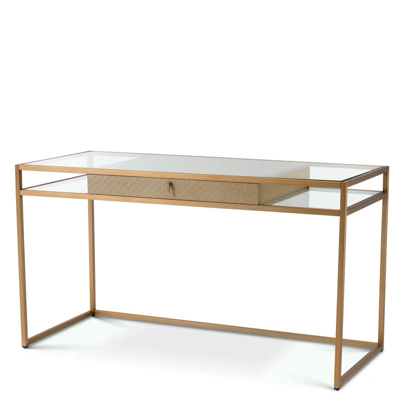 Desk Napa Valley Woven washed oak veneer