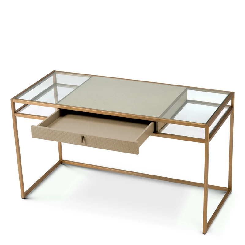Desk Napa Valley Woven washed oak veneer