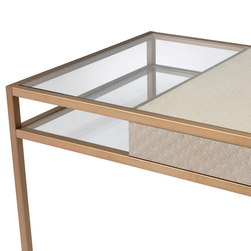 Desk Napa Valley Woven washed oak veneer