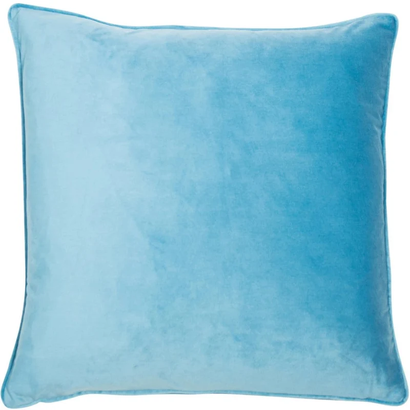Large Luxe Turquoise Cushion