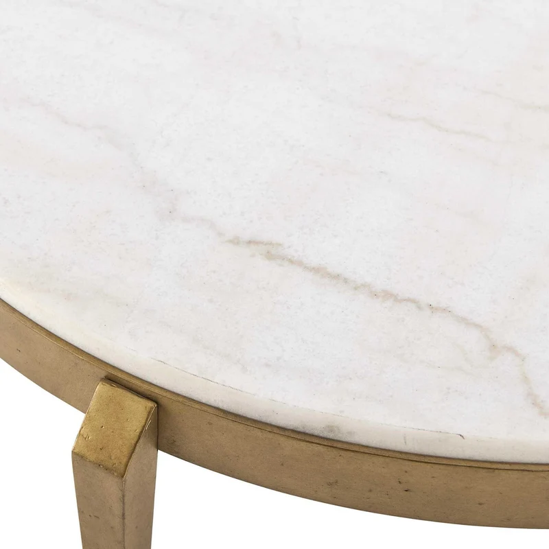Tylan Round Marble Coffee Table
