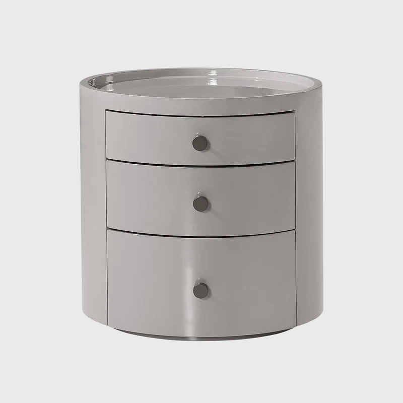 Crawford Round Chest Taupe