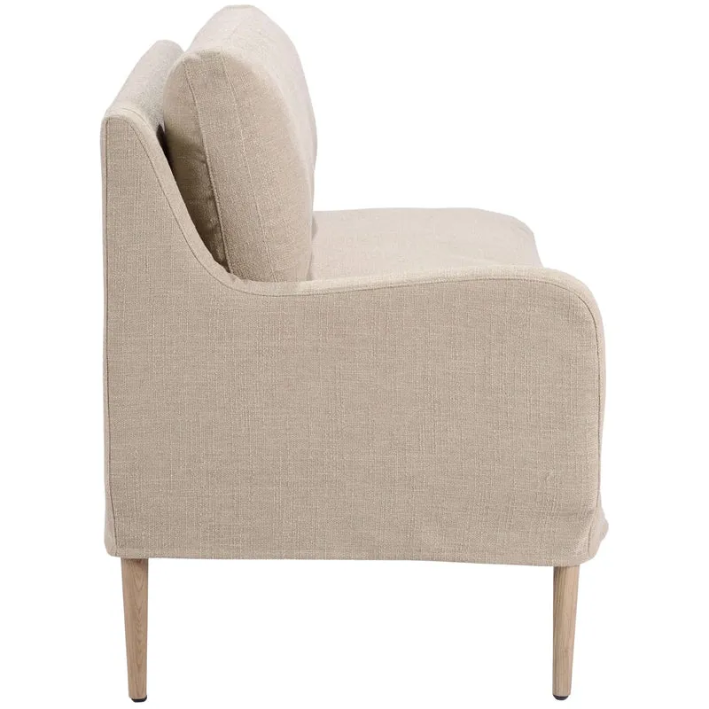 Pensham Upholstered Bench - Left-Hand-Facing Unit
