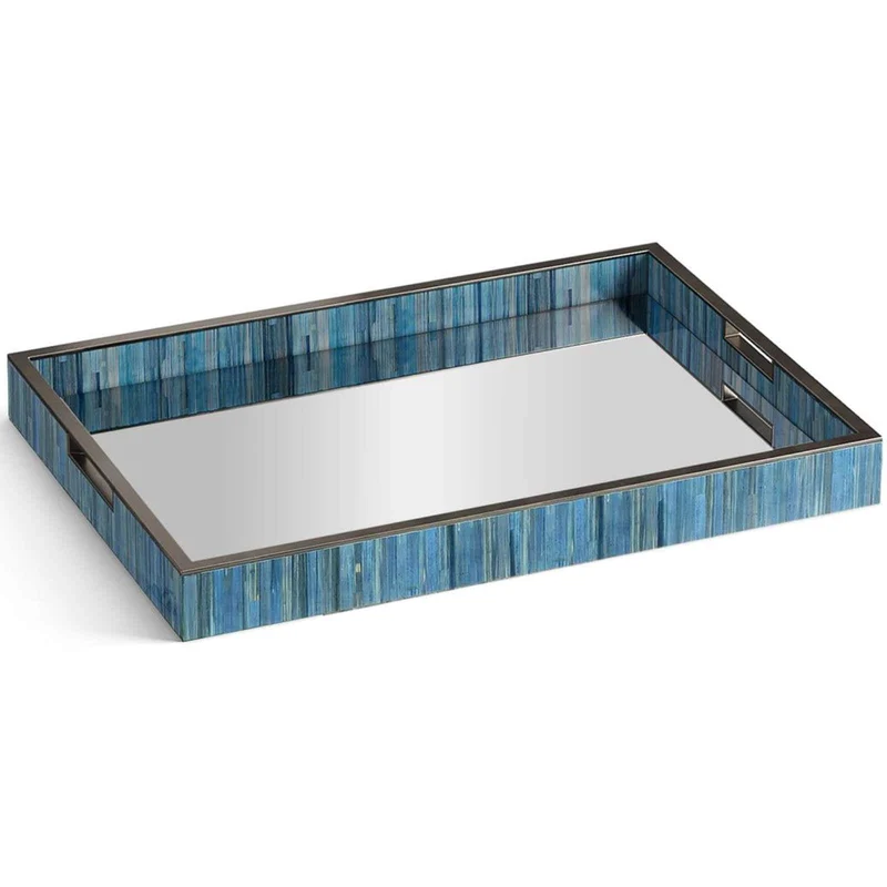 Sapphire Rectangular Tray - Set of 2