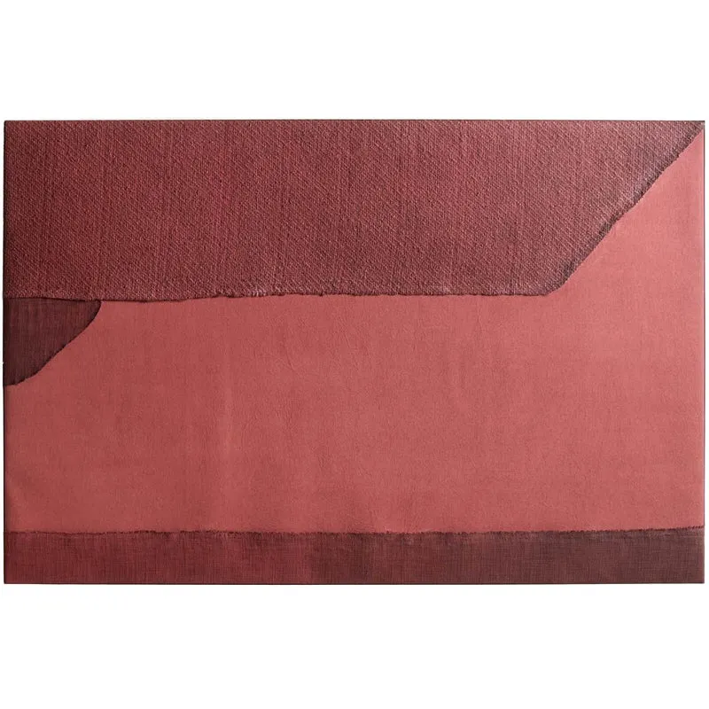 Ruby Denim Mixed Media Artwork
