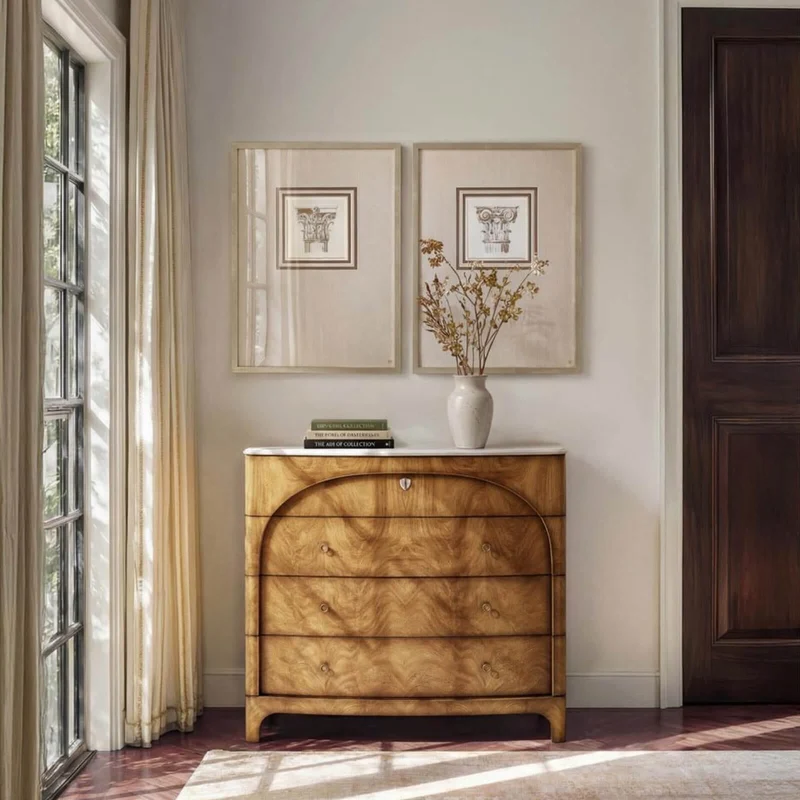 Corinthian Light Framed Prints - Set of 4