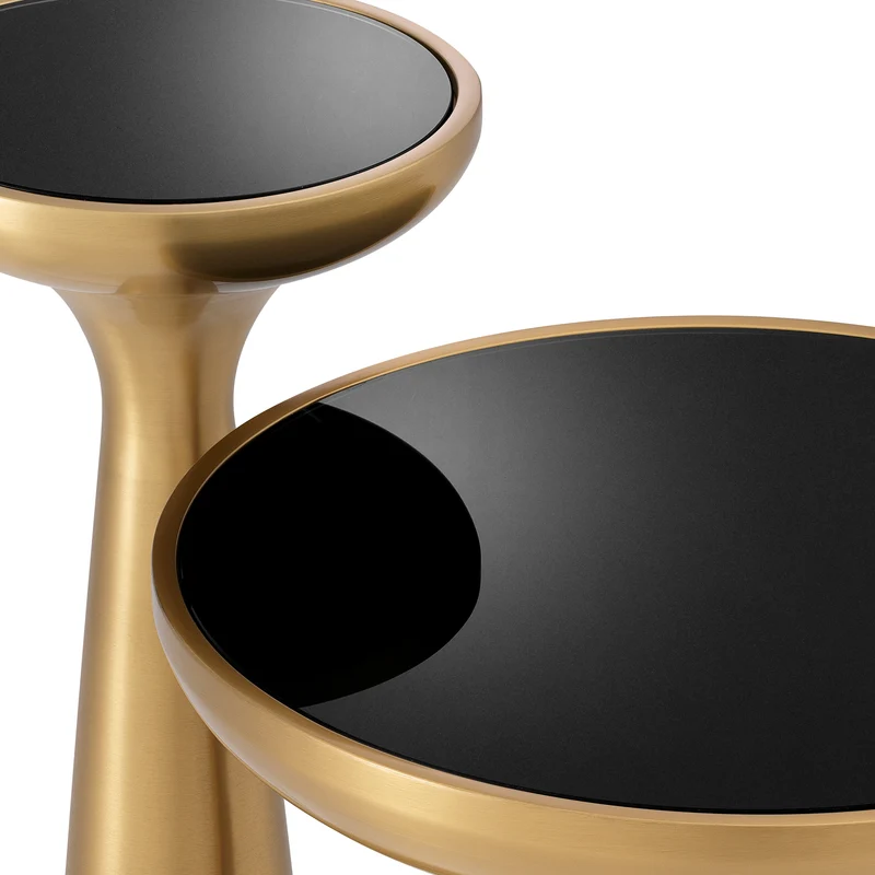 Side Table Lindos Low Brass