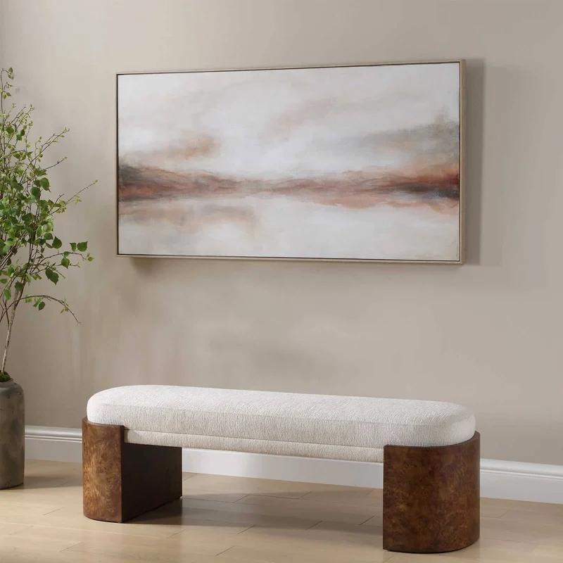 Haze In The Horizon Landscape Painting