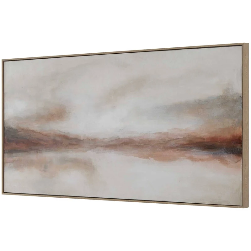 Haze In The Horizon Landscape Painting