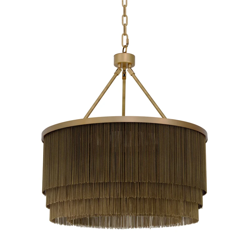 Chandelier Tissot S Antique brass finish