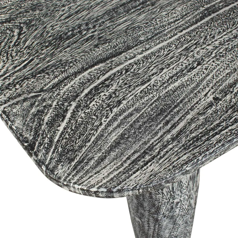 Fade To Black Wood Bench