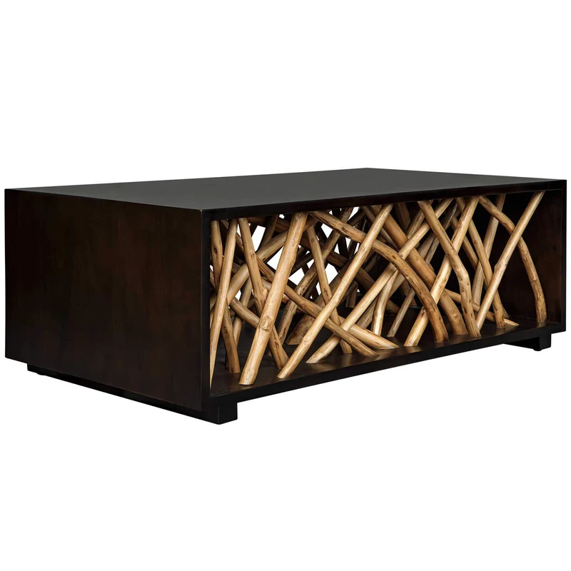 Teak Maze Coffee Table